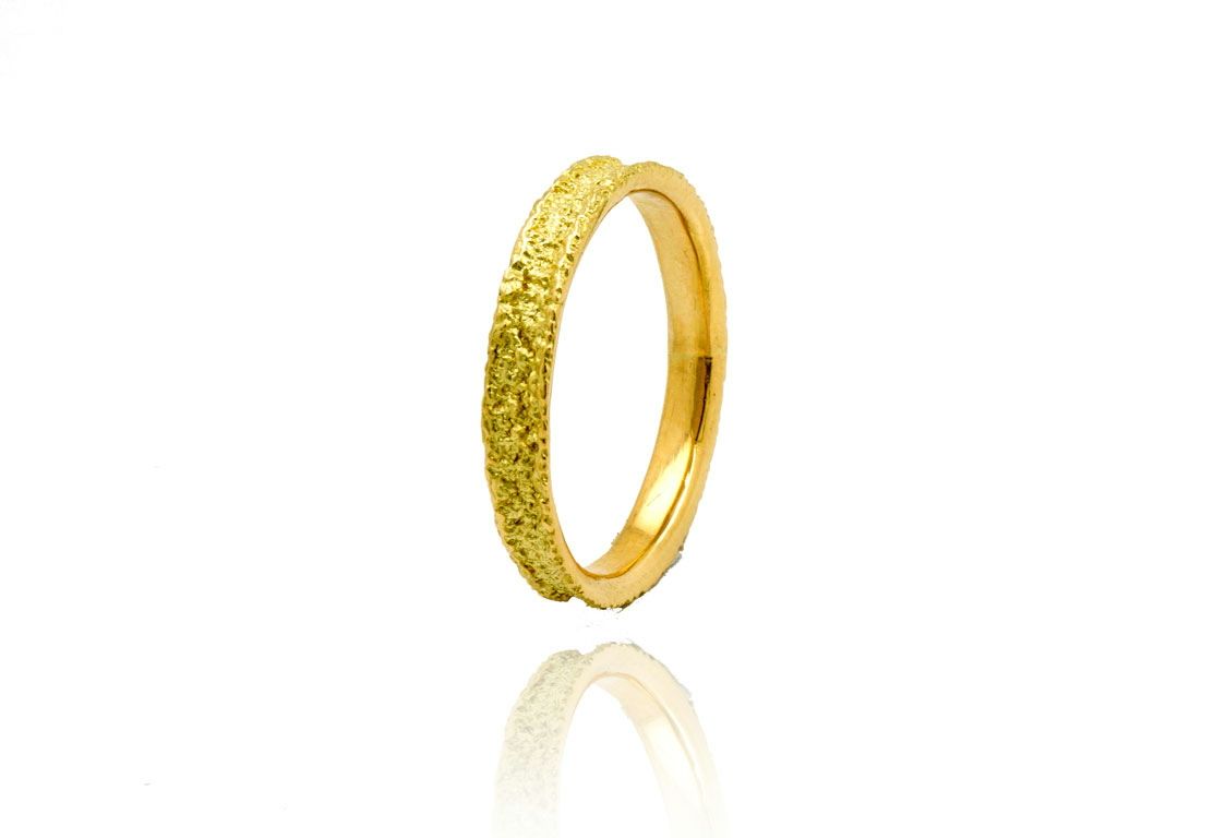 ANILLO MINI DESERT ORO