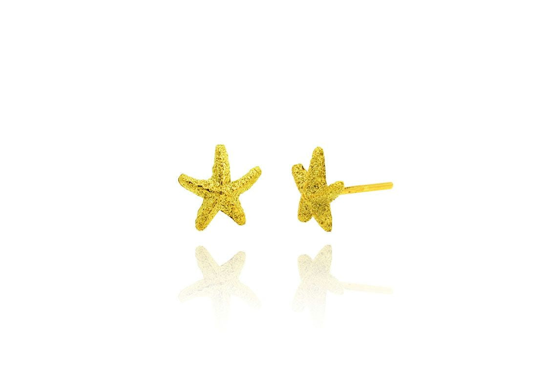 GOLD STAR EARRINGS