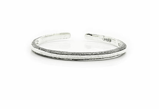 SIRA OXIDISED AND MATT SILVER BRACELET