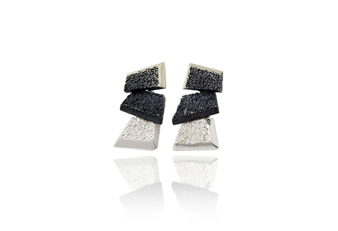 EQUILIBRI SILVER EARRINGS